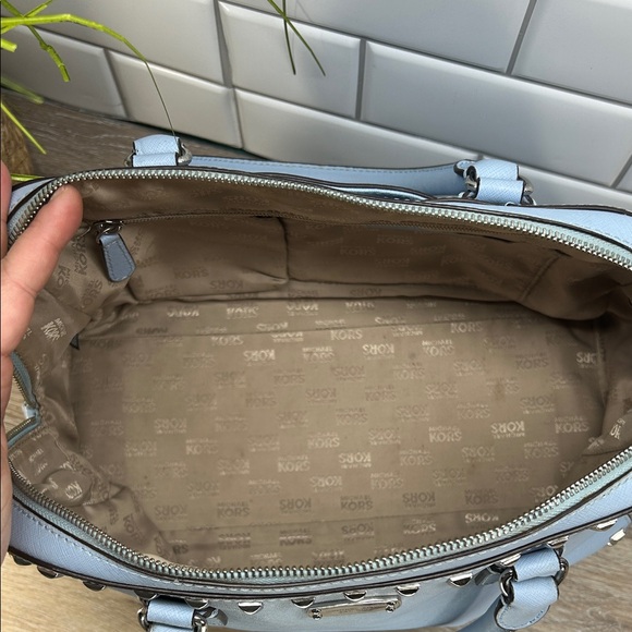 Michael Kors Sky Blue Tote - Picture 4 of 14